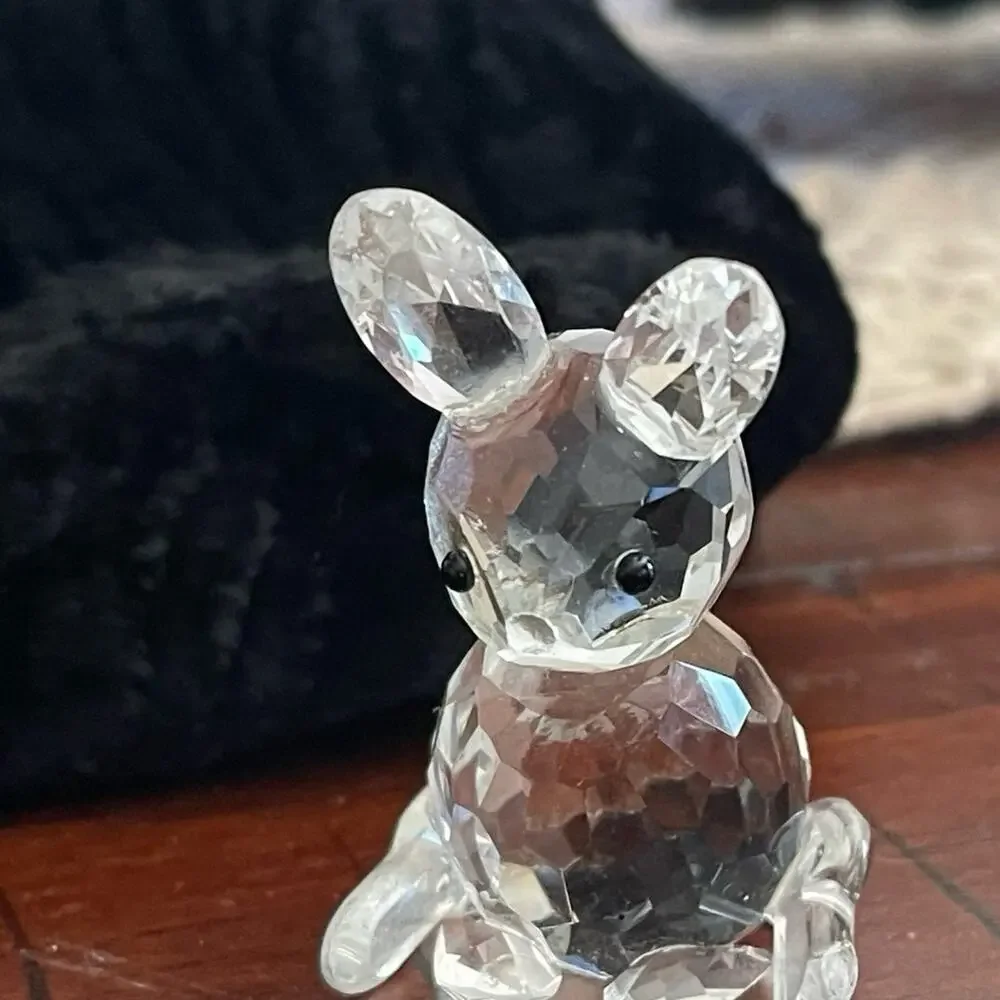 Swarovski crystal bunny